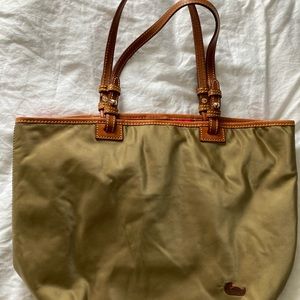 Dooney & Bourke Nylon Tote Tan